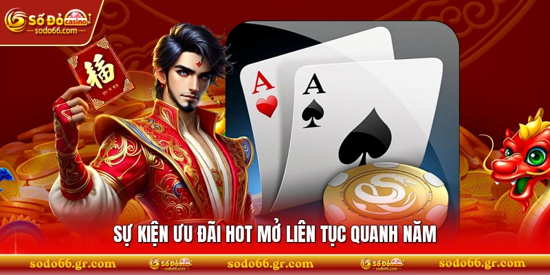 Sự kiện ưu đãi hot mở liên tục quanh năm
